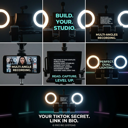 Teleprompter for mobile phone